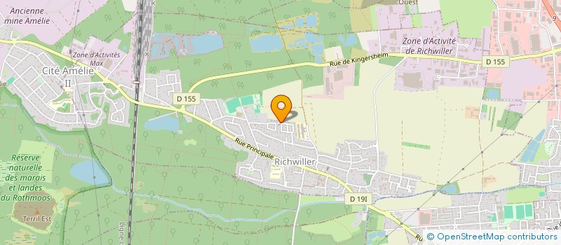 localisation de l'entreprise MONSIEUR STEVE MEBENGA AVOM  RICHWILLER