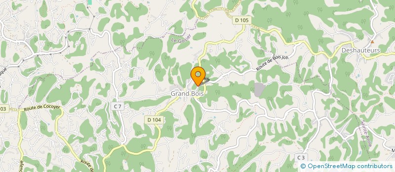 localisation de l'entreprise MONSIEUR STEVE MELIS  LE GOSIER