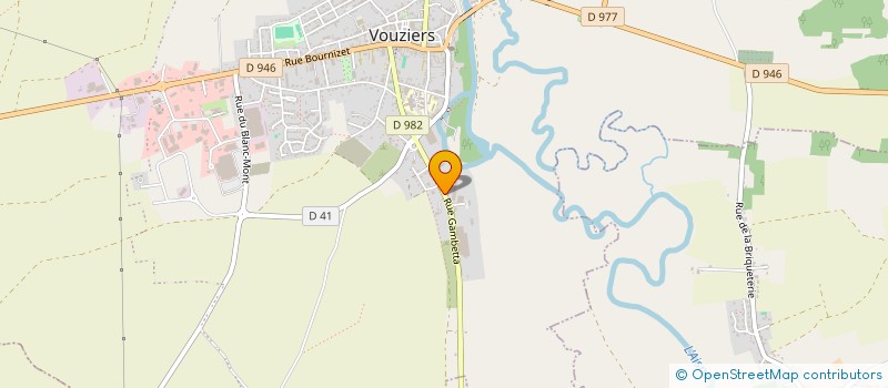 localisation de l'entreprise MONSIEUR STEVE MELLET  VOUZIERS