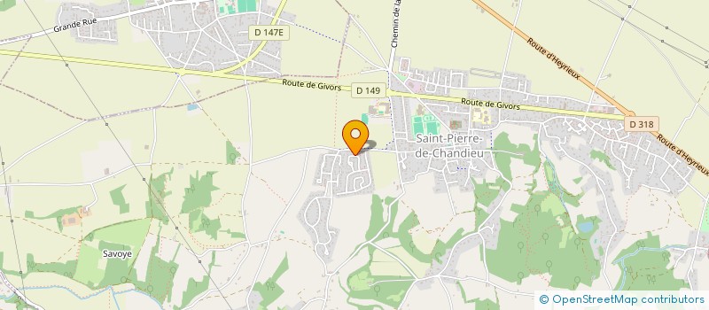 localisation de l'entreprise MONSIEUR STEVE MOINE  SAINT-PIERRE-DE-CHANDIEU