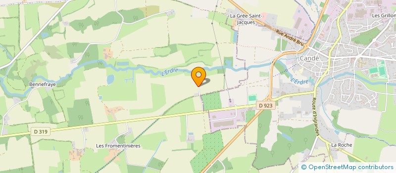 localisation de l'entreprise MONSIEUR STEVE MOLLET  VALLONS-DE-L'ERDRE