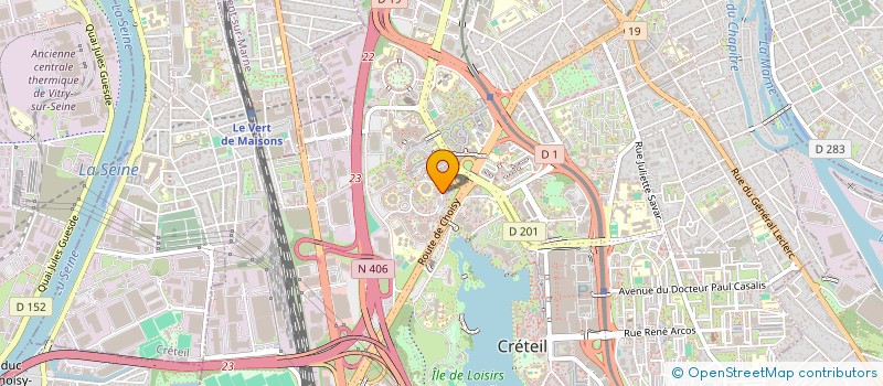 localisation de l'entreprise MONSIEUR STEVE MONTHE  CRETEIL