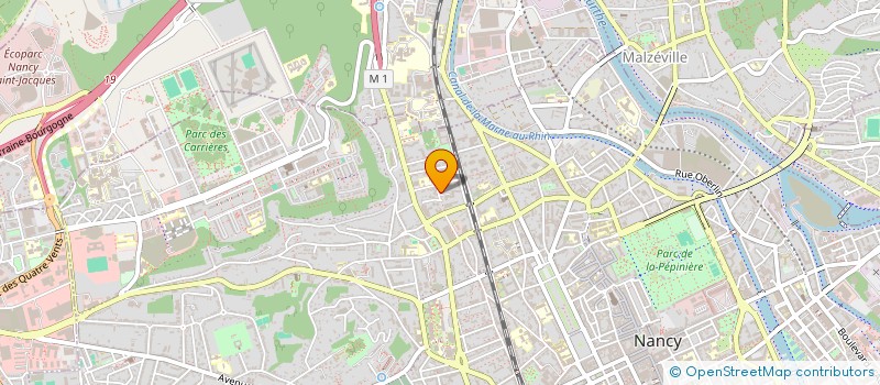 localisation de l'entreprise MONSIEUR STEVE N'DOM BAA N'DOM  NANCY