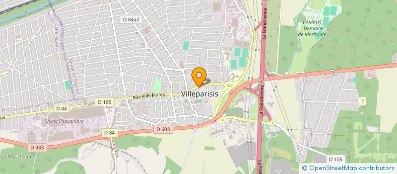 localisation de l'entreprise MONSIEUR STEVE NOEL à VILLEPARISIS