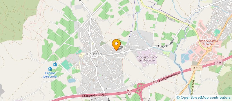 localisation de l'entreprise MONSIEUR STEVE NOMINE  POUSSAN