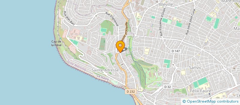 localisation de l'entreprise MONSIEUR STEVE ONFRAY à LE HAVRE