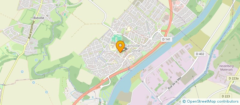 localisation de l'entreprise MONSIEUR STEVE OSARODION  BLAINVILLE-SUR-ORNE