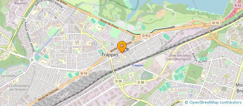 localisation de l'entreprise MONSIEUR STEVE PANOU à TRAPPES