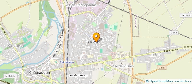 localisation de l'entreprise MONSIEUR STEVE PAPAL à CHATEAUDUN