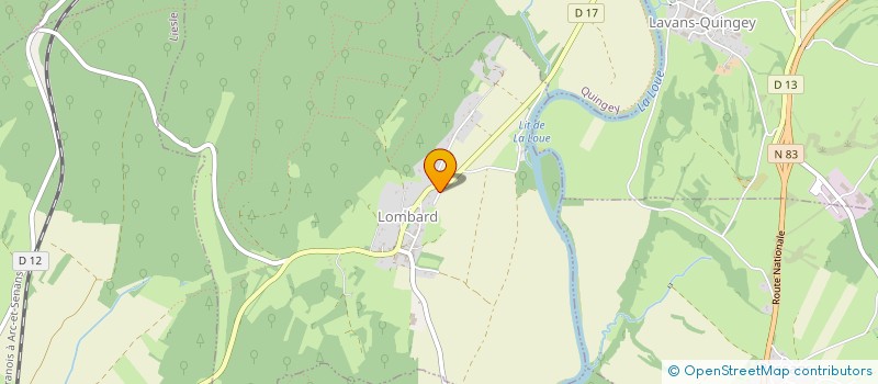 localisation de l'entreprise MONSIEUR STEVE PARROT  LOMBARD