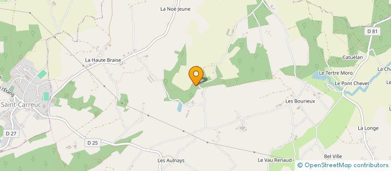 localisation de l'entreprise MONSIEUR STEVE PAUMIER à HENON