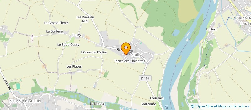 localisation de l'entreprise MONSIEUR STEVE PEREIRA à GUILLY