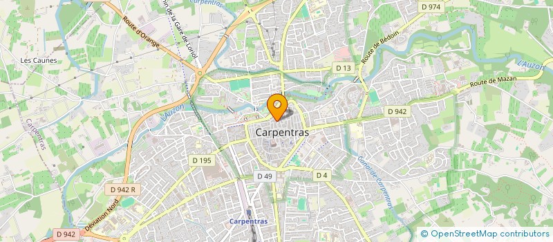 localisation de l'entreprise MONSIEUR STEVE PERIDON à CARPENTRAS