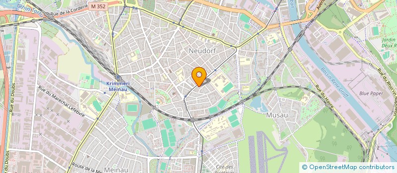 localisation de l'entreprise MONSIEUR STEVE PEUGEOT  STRASBOURG