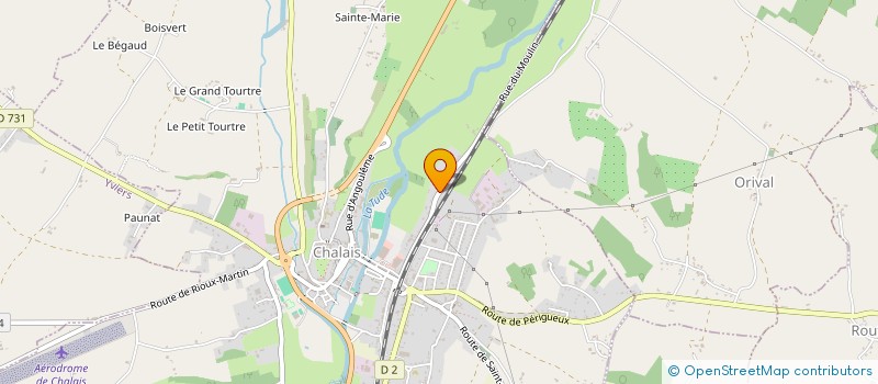 localisation de l'entreprise MONSIEUR STEVE PIC  CHALAIS