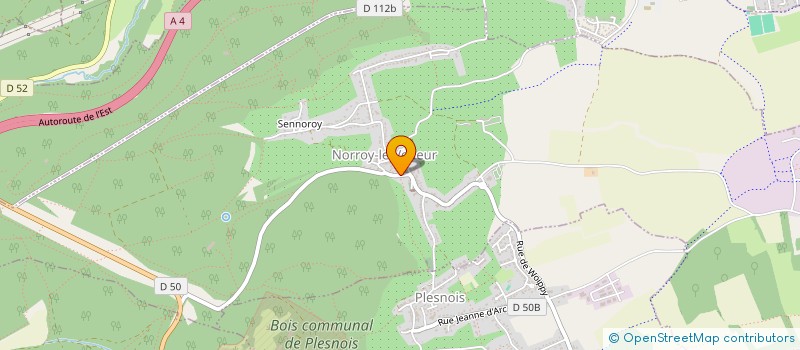 localisation de l'entreprise MONSIEUR STEVE PORTIER  NORROY-LE-VENEUR