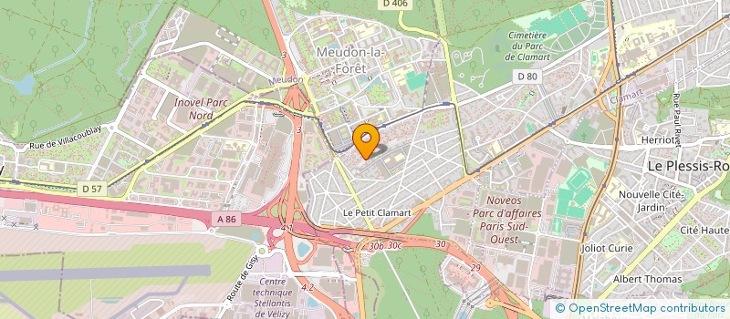 localisation de l'entreprise MONSIEUR STEVE PRIAM  JONQUIERES