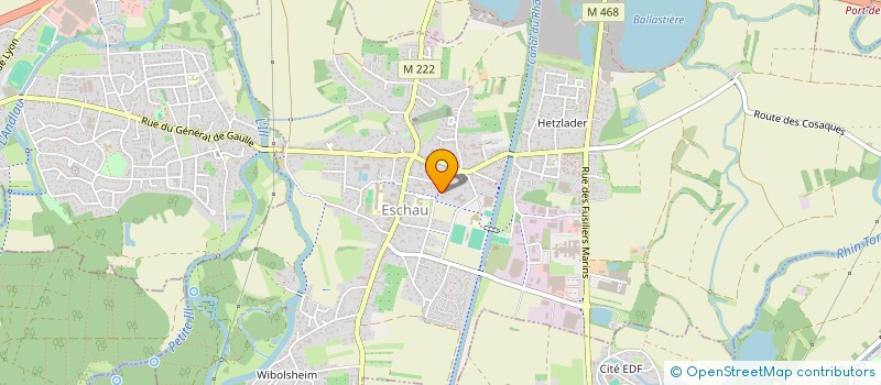 localisation de l'entreprise MONSIEUR STEVE REINHARDT à ESCHAU