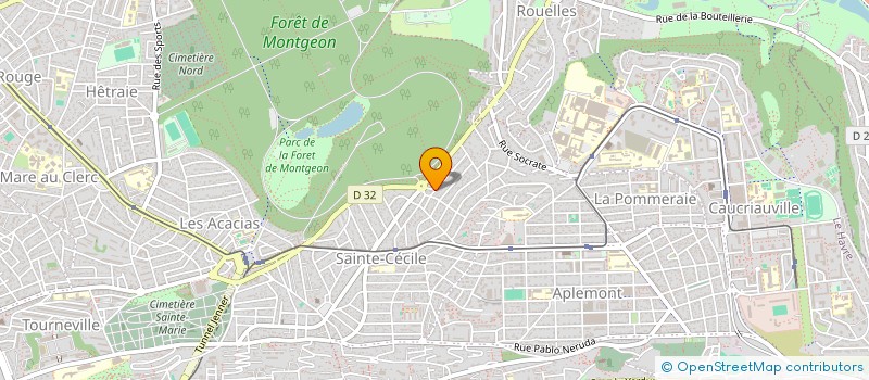 localisation de l'entreprise MONSIEUR STEVE RENAUX  LE HAVRE