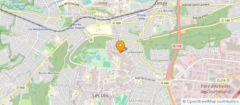 localisation de l'entreprise MONSIEUR STEVE ROFFE à LES ULIS