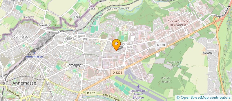 localisation de l'entreprise MONSIEUR STEVE RONCIN  VILLE-LA-GRAND