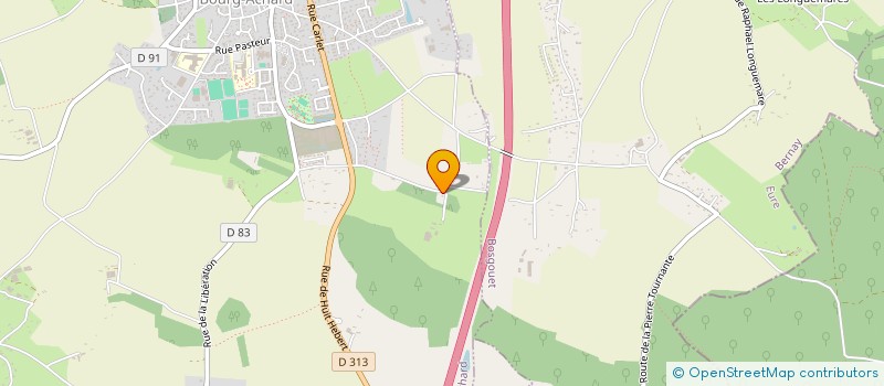 localisation de l'entreprise MONSIEUR STEVE ROUSSEAU  BOURG-ACHARD