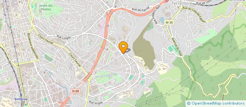 localisation de l'entreprise MONSIEUR STEVE SERANO  SAINT-ETIENNE