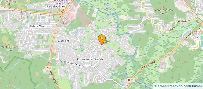 localisation de l'entreprise MONSIEUR STEVE SOLOMON  MATOURY