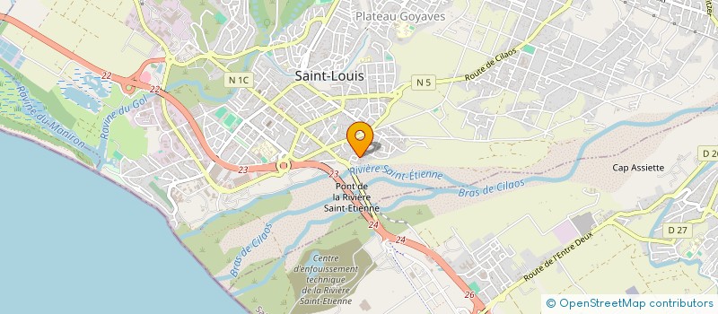 localisation de l'entreprise MONSIEUR STEVE TANCRAY à SAINT-LOUIS