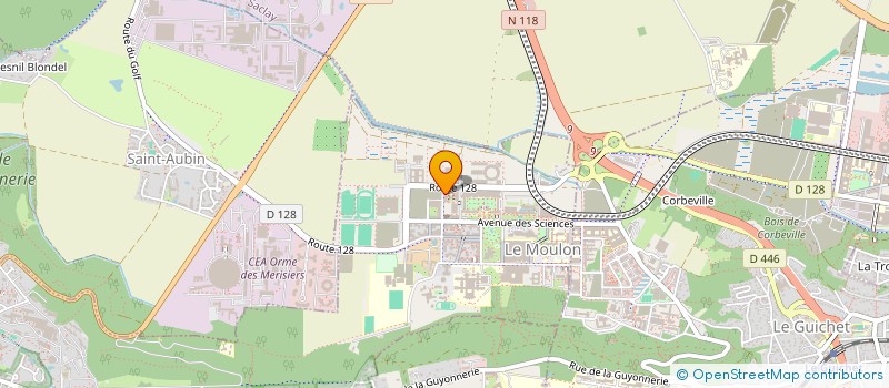 localisation de l'entreprise MONSIEUR STEVE TEMATIO  GIF-SUR-YVETTE