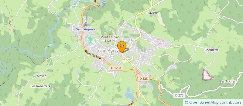 localisation de l'entreprise MONSIEUR STEVE TRINCKLIN  SAINT-MICHEL-D'AURANCE