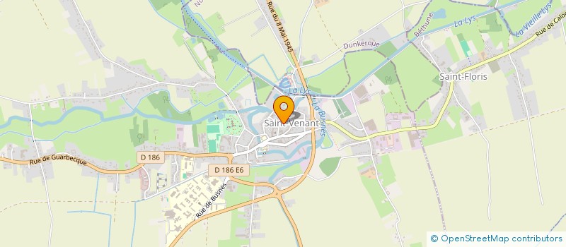 localisation de l'entreprise MONSIEUR STEVE VAN DAMME  SAINT-VENANT