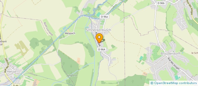 localisation de l'entreprise MONSIEUR STEVE VERDEZ  SCHNECKENBUSCH