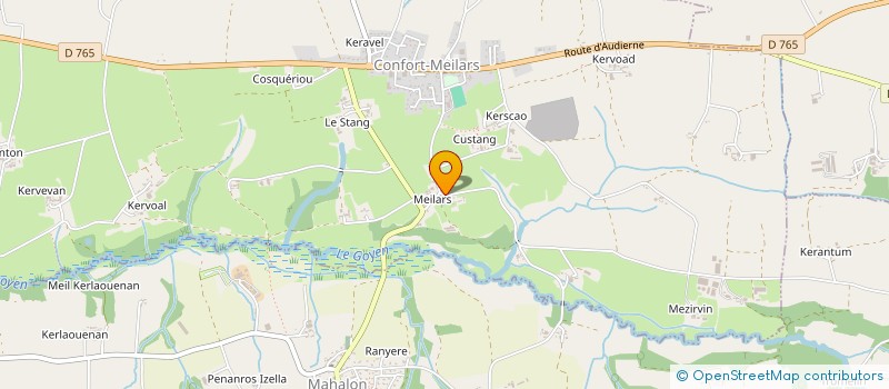 localisation de l'entreprise MONSIEUR STEVE VERRE  CONFORT-MEILARS