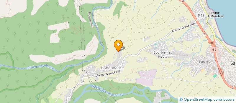 localisation de l'entreprise MONSIEUR STEVE VERY  SAINT-BENOIT