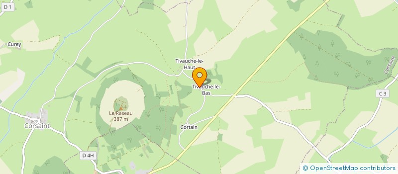 localisation de l'entreprise MONSIEUR STEVE VOLLAIRE  CORSAINT