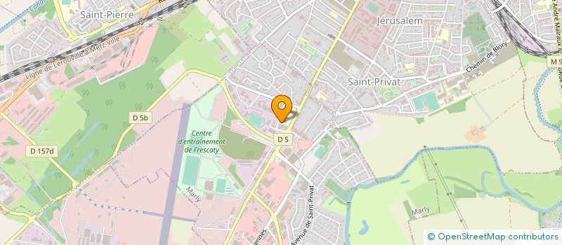 localisation de l'entreprise MONSIEUR STEVE WALKER  MARLY