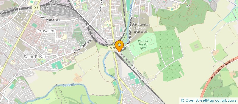 localisation de l'entreprise MONSIEUR STEVE WALTER  METZ