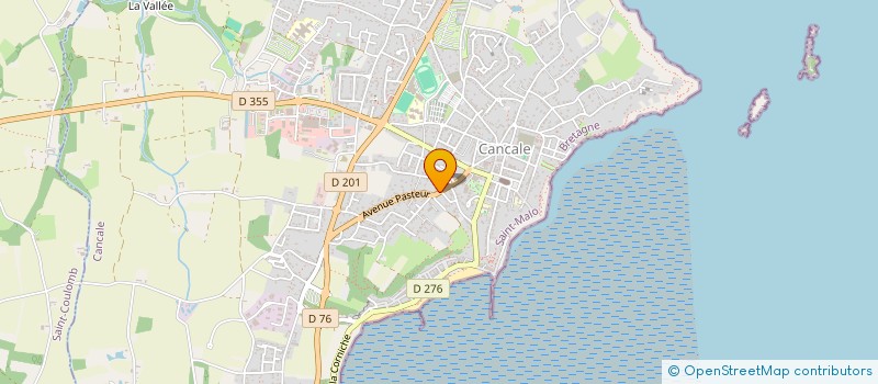 localisation de l'entreprise MONSIEUR STEVE WINTER  CANCALE