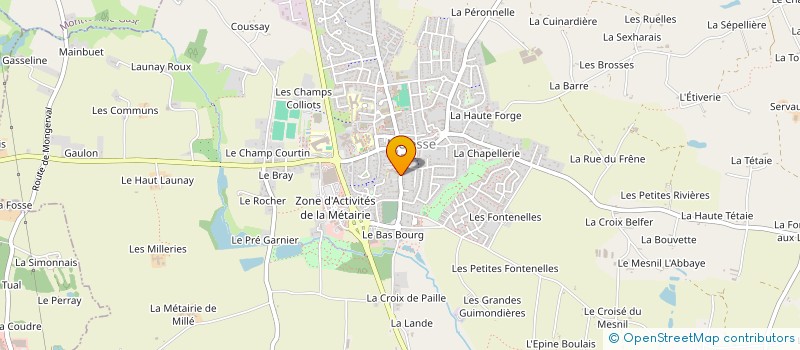 localisation de l'entreprise MONSIEUR STEVE WISS à MELESSE