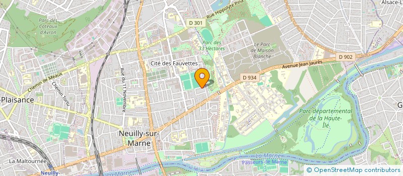 localisation de l'entreprise MONSIEUR STEVE ZENOU à NEUILLY-SUR-MARNE