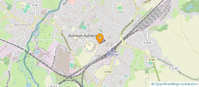 localisation de l'entreprise MONSIEUR STEVEE ALLART  AULNOYE-AYMERIES