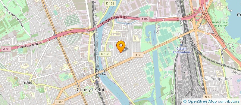 localisation de l'entreprise MONSIEUR STEVEE CULIT à CHOISY-LE-ROI