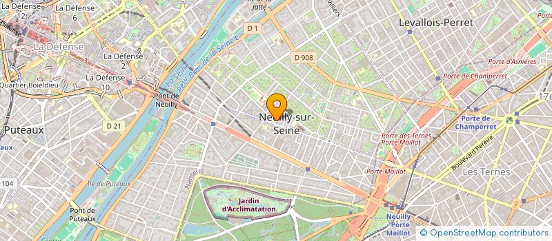 localisation de l'entreprise MONSIEUR STEVEE ILIEN à NEUILLY-SUR-SEINE