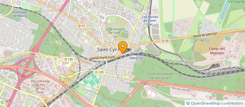 localisation de l'entreprise MONSIEUR STEVEN ABOU DIWAN  SAINT-CYR-L'ECOLE