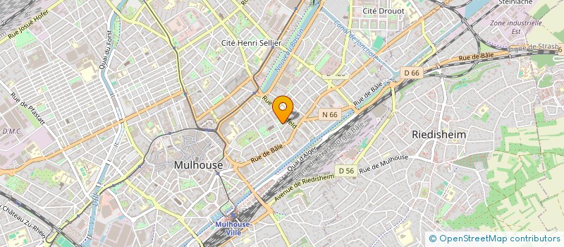localisation de l'entreprise MONSIEUR STEVEN ALBANESE à MULHOUSE