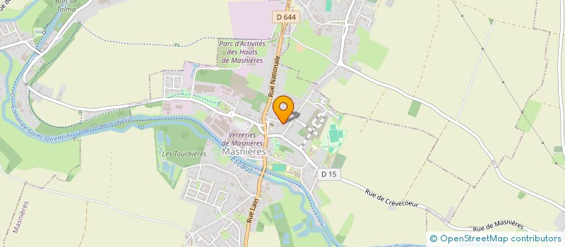 localisation de l'entreprise MONSIEUR STEVEN ALLENTIN  MASNIERES