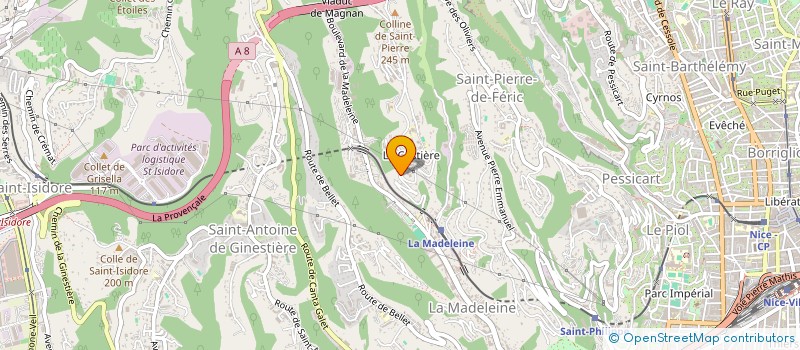 localisation de l'entreprise MONSIEUR STEVEN ARDISSONE à NICE