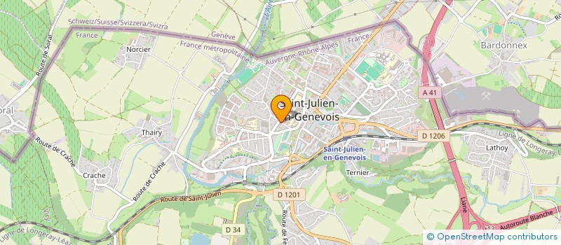 localisation de l'entreprise MONSIEUR STEVEN ASMUS--DEVIS  SAINT-JULIEN-EN-GENEVOIS