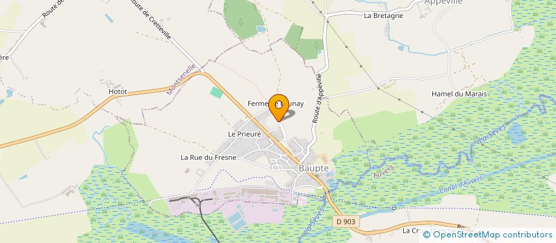 localisation de l'entreprise MONSIEUR STEVEN AUVRAY  BAUPTE